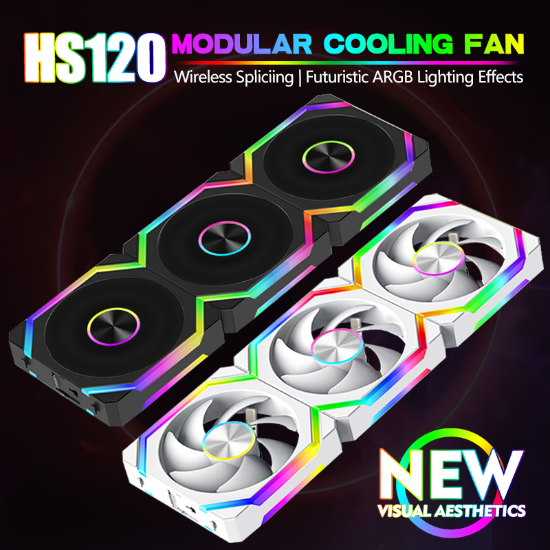 Pc Gaming Ff - JUMPEAK HS120 Halo ARGB Koelventilator 360mm