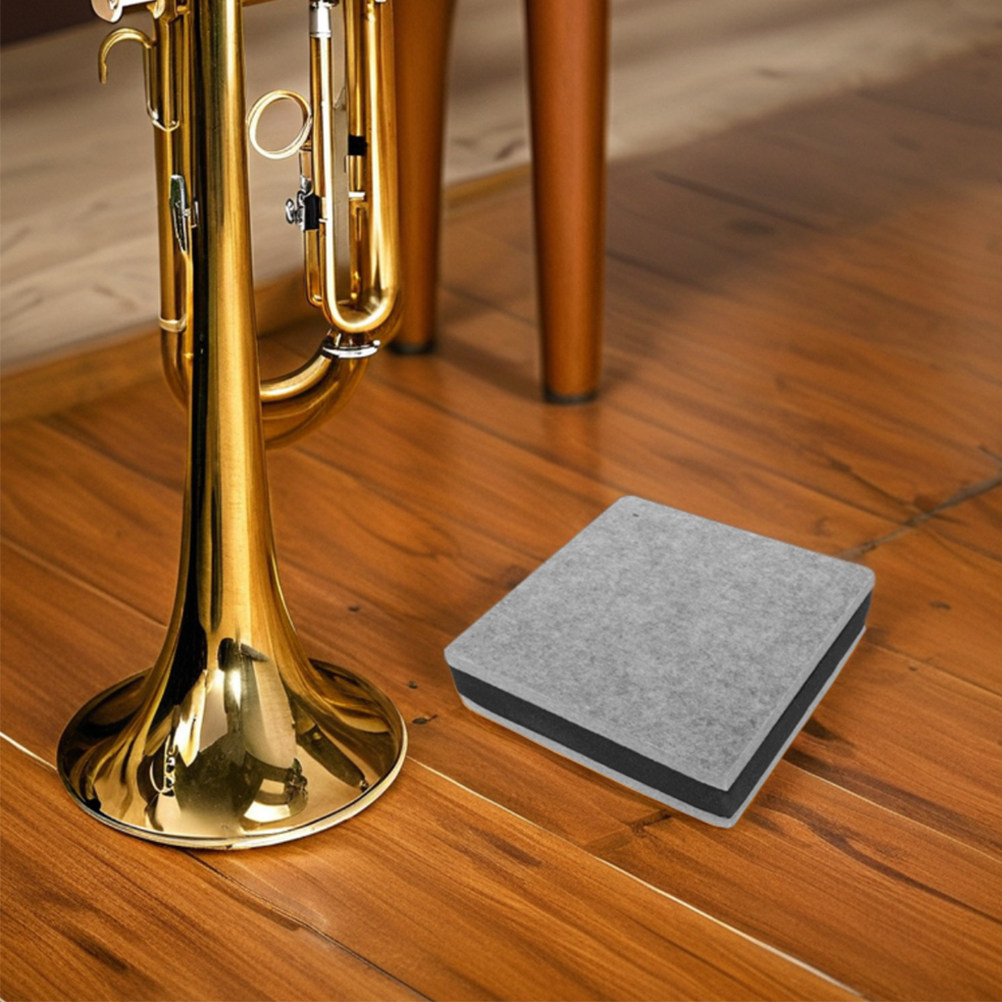 Monitor Stand - Lichtgrijs subwoofer isolatiekussen luidspreker geluidsdempende standaard
