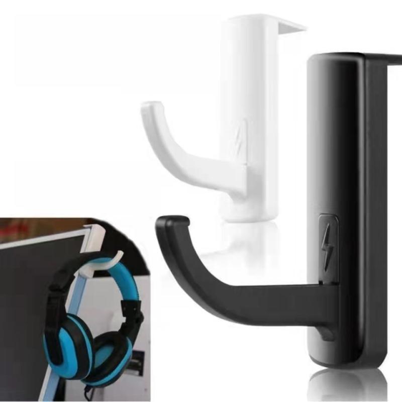 Monitor Stand - Zelfklevende hoofdtelefoonhaak Headsethangerhouder Haaktape Sticker voor