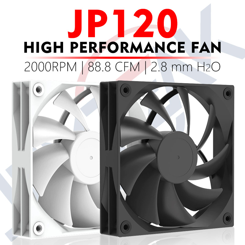 Pc Gaming Ff - JUMPEAK JP120 120mm Fan 2000 RPM