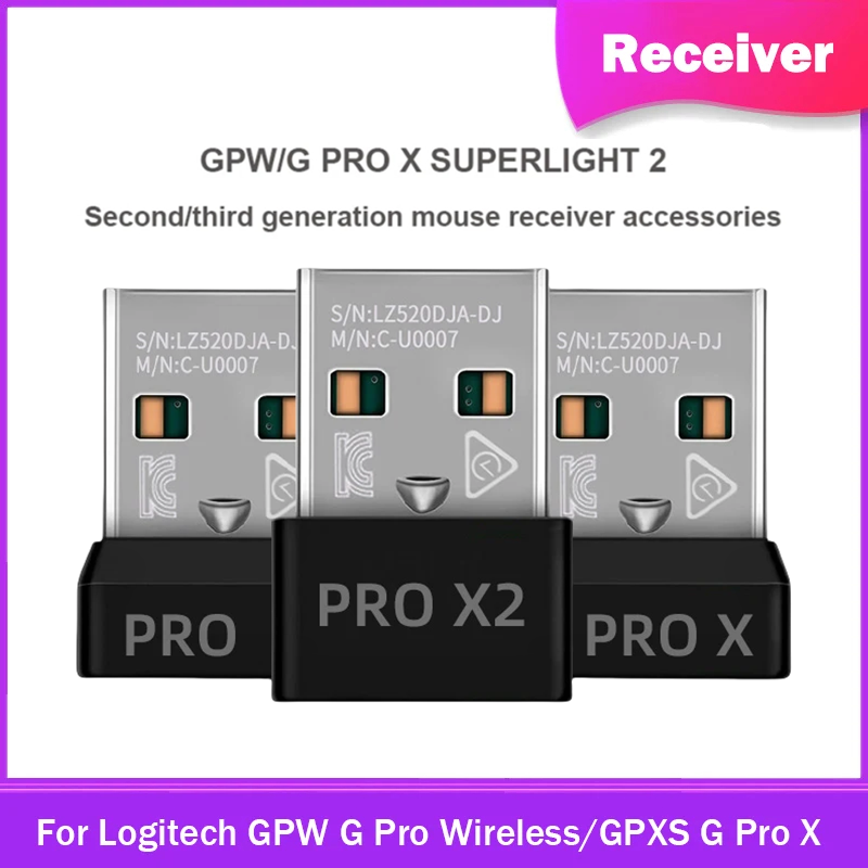 Wireless Gaming Mouse - Originele USB Dongle Ontvanger Adapter Voor