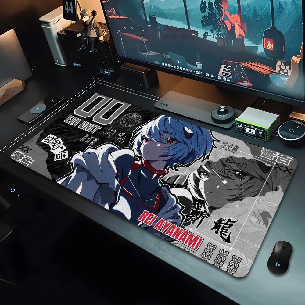 Pc Gaming Evangelion - EVA E-Evangelion Muismat Cartoon Lockedge Grote