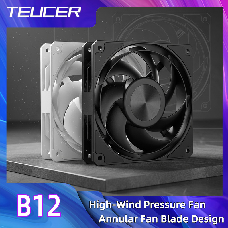Pc Gaming Ff - TEUCER Computer CPU Koeler Fan 120mm