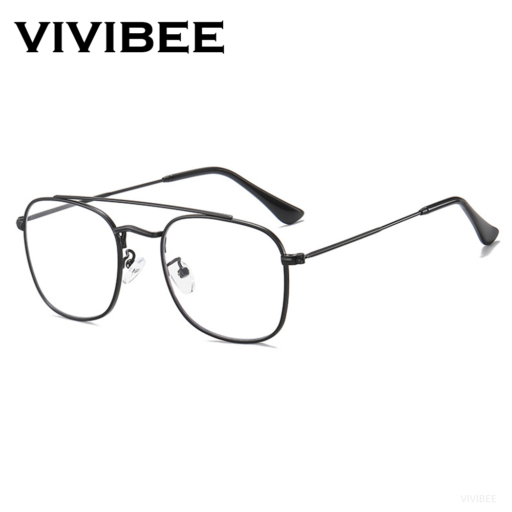 Gaming Glasses Blue Light - VIVIBEE Retro Blauw Licht Blokkeren Bril