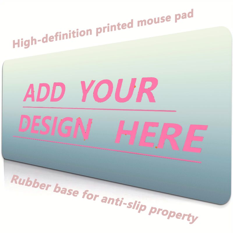 Pc Gaming Custom - Aangepaste foto-gaming-muismat, gepersonaliseerde foto-bureaumat, aangepaste grote