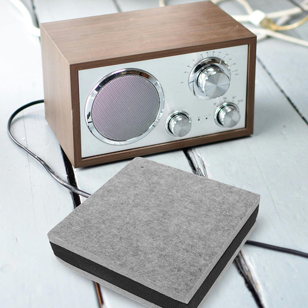 Lichtgrijs subwoofer isolatiek - Monitor Stand recensie en prijs