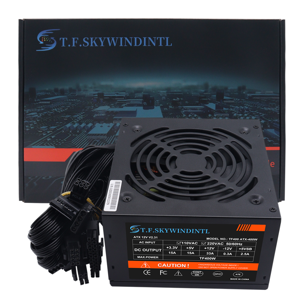400W Pc Voeding Voor Gaming Co - Pc Gaming Ff recensie en prijs