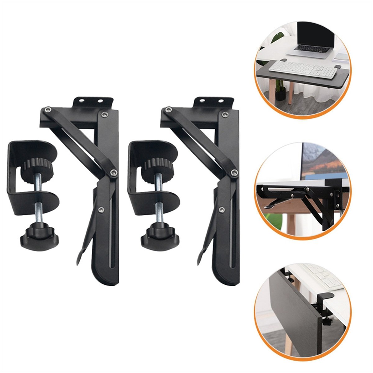2 STUKS Opvouwbare beugel Comp - Monitor Stand recensie en prijs