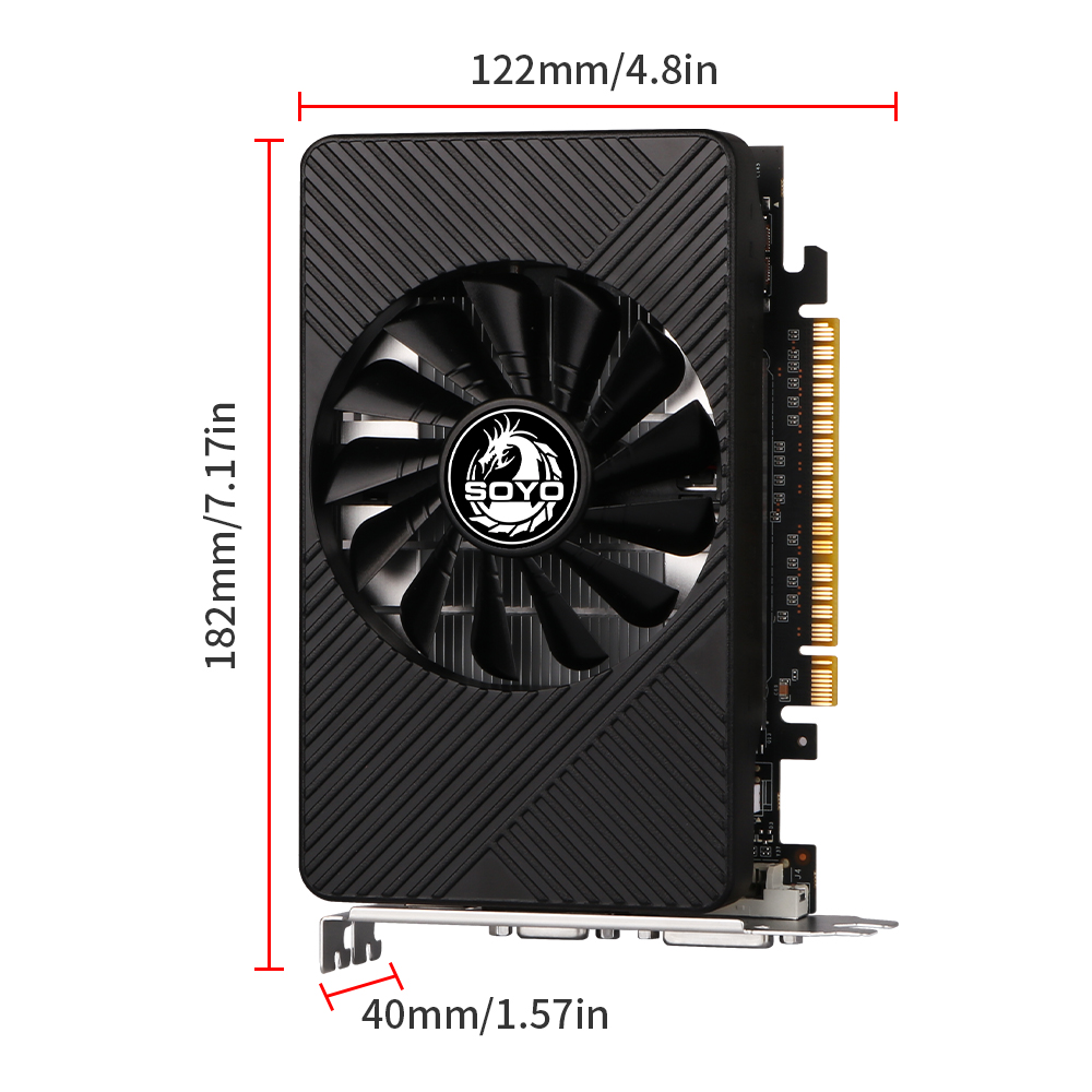SOYO GTX 550TI GDDR5 Grafische - Pc Gaming Ff recensie en prijs