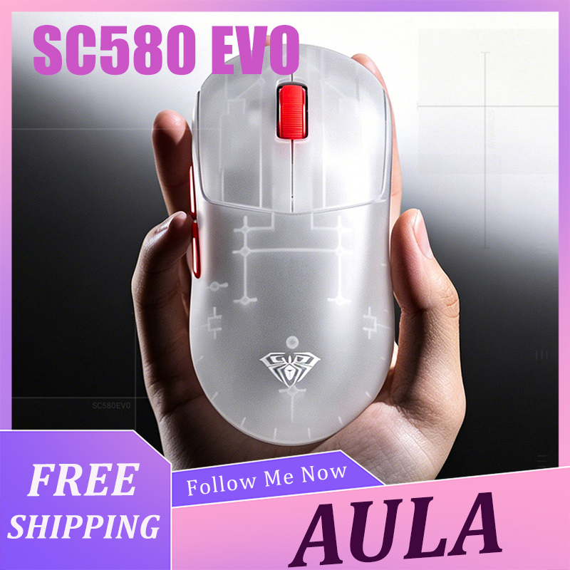 AULA SC580 EVO Muis Lichtgewic - Wireless Gaming Mouse recensie en prijs