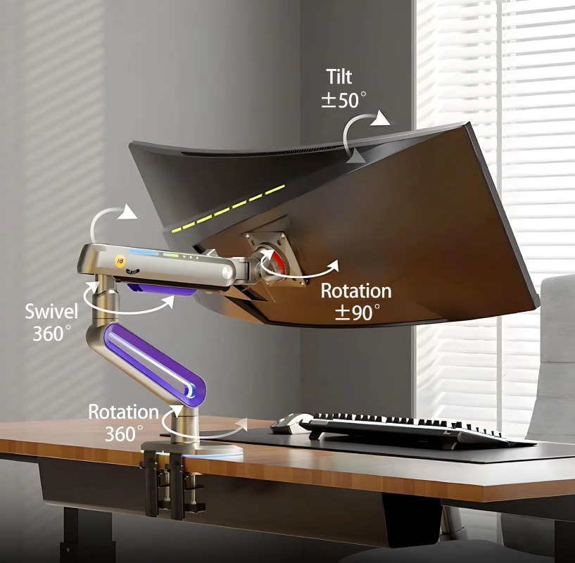 ERGONOMIC Gaming Monitor Arm v - Monitor Stand recensie en prijs
