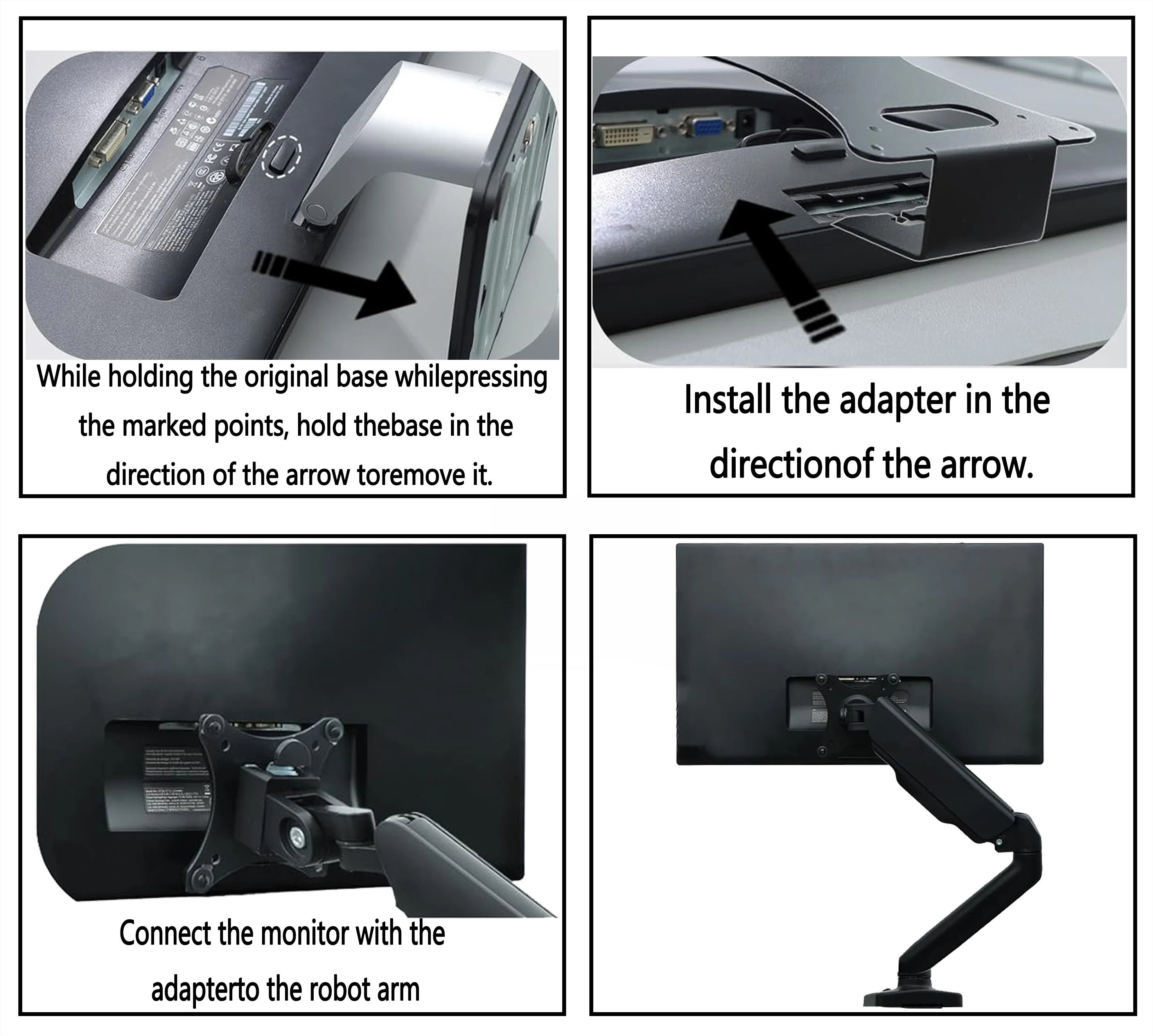 VESA-bevestigingsadapter voor  - Monitor Stand recensie en prijs