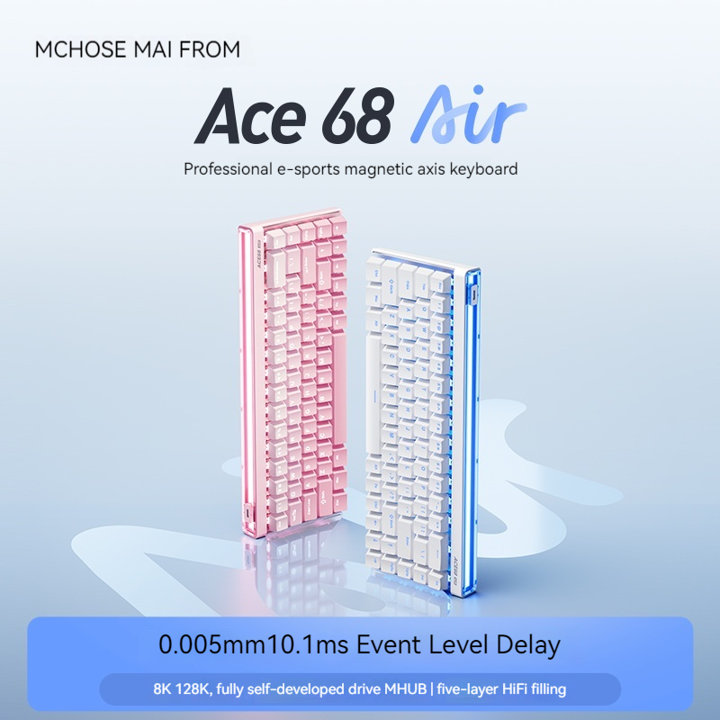 Mchose Ace68 Air magnetische a - Pc Gaming Custom recensie en prijs