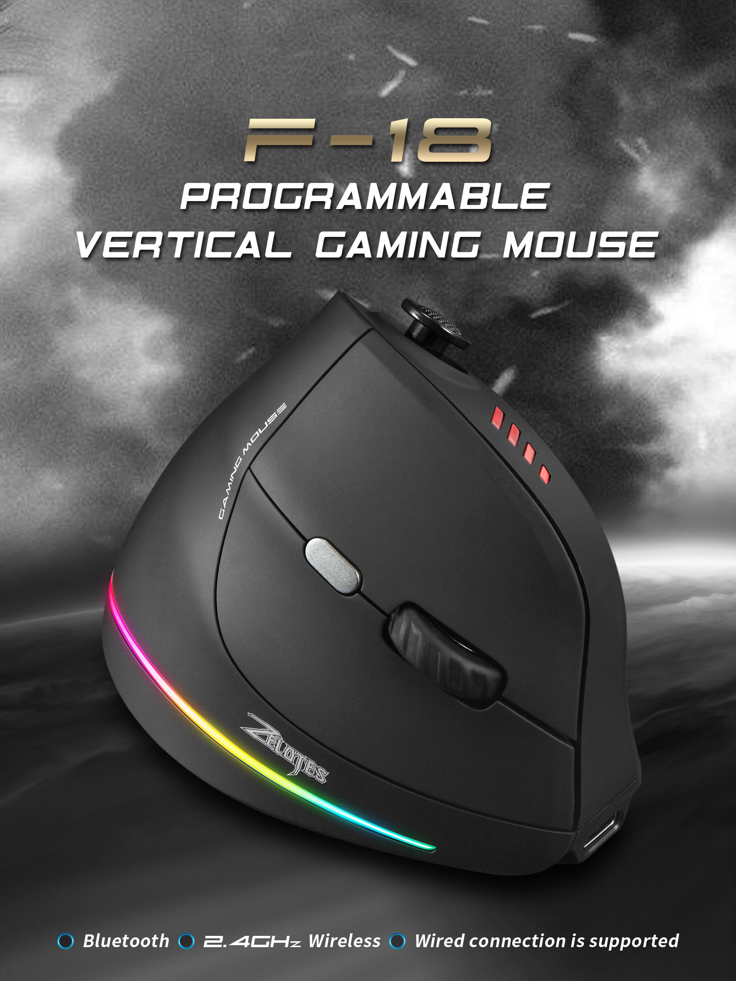 Jomaa RGB Backlit Draadloze Ve - Gaming Controller recensie en prijs